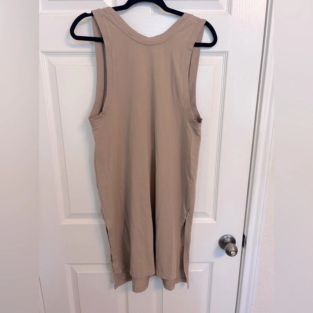 New Free People, Hot Shot Tunic Tank, XS in Tan